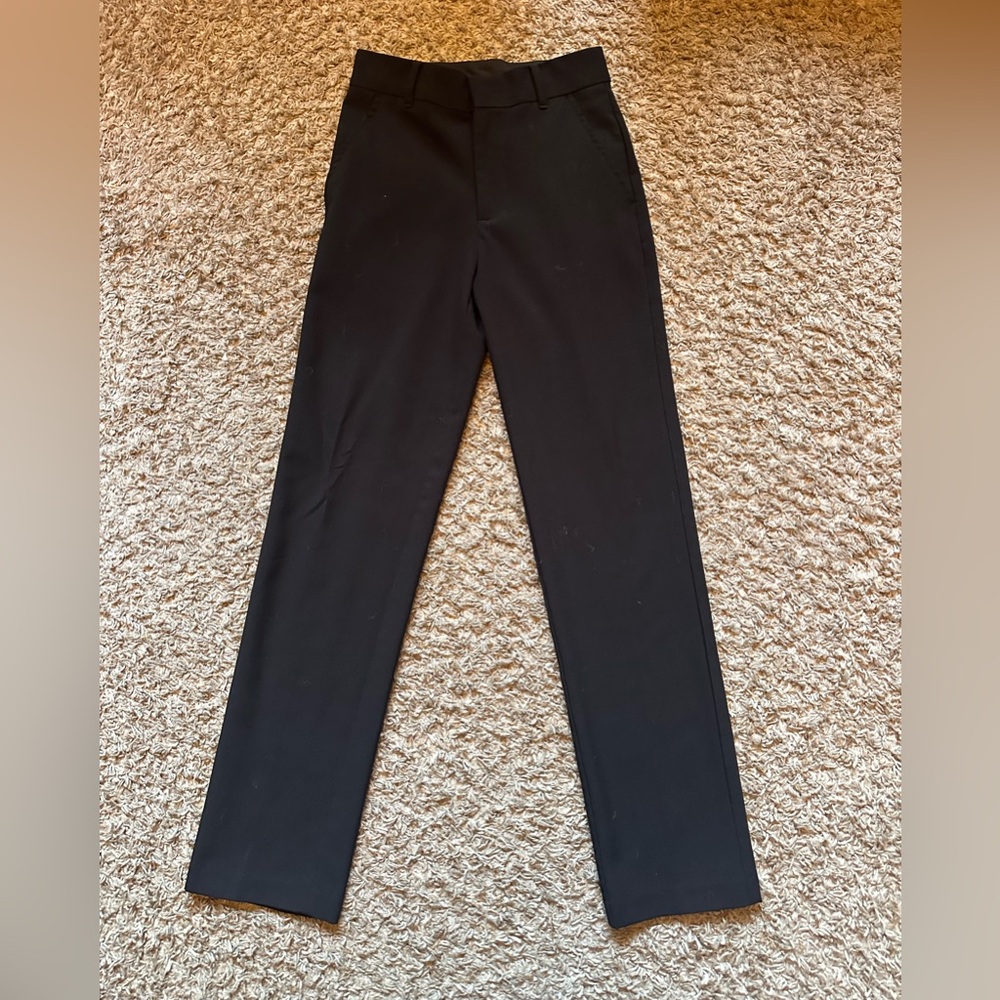 Boy’s Van Heusen Dress Pants; Black; Size 12 Slim